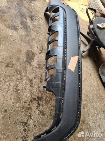 Юбка бампера задняя Kia Rio X-line 4 2020