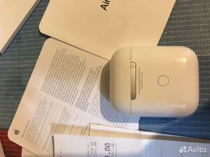 Беспроводные наушники apple airpods 2