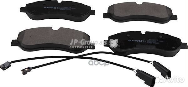 Комплект тормозных колодок, дисковый тормоз 156