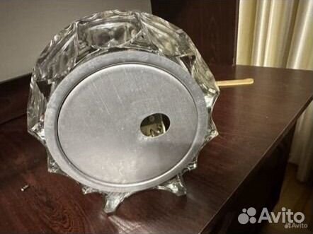 Часы хрустальные