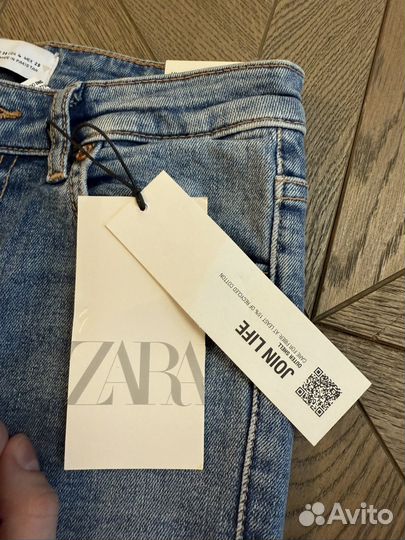 Джинсы zara 36