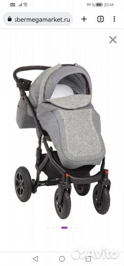 Коляска 2 в 1 adamex barletta