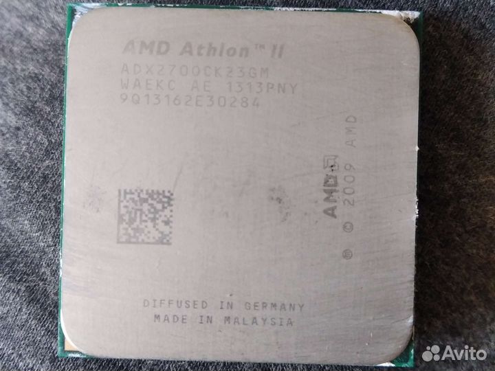 Процессор amd athlon 2
