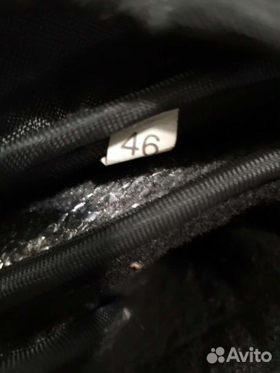 Сапоги резиновые мужские утеплённые 46 размер