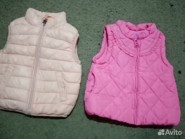 Тёплые жилетки