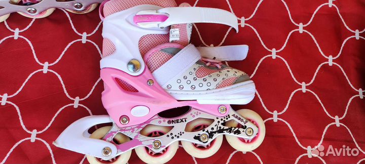 Роликовые коньки детские раздвижные