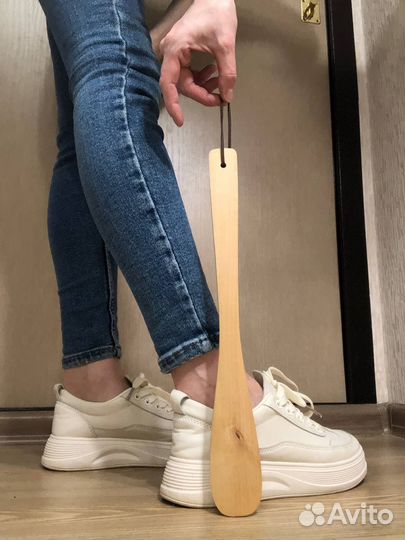 Рожок для обуви деревянный