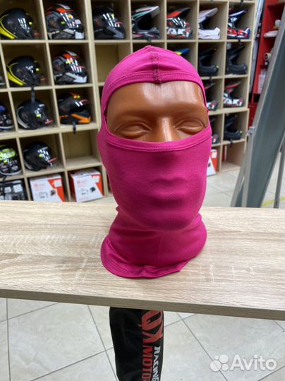 Подшлемник розовый