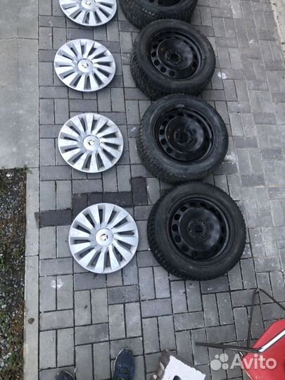 Зимние колеса VAG R16 резина Hankook