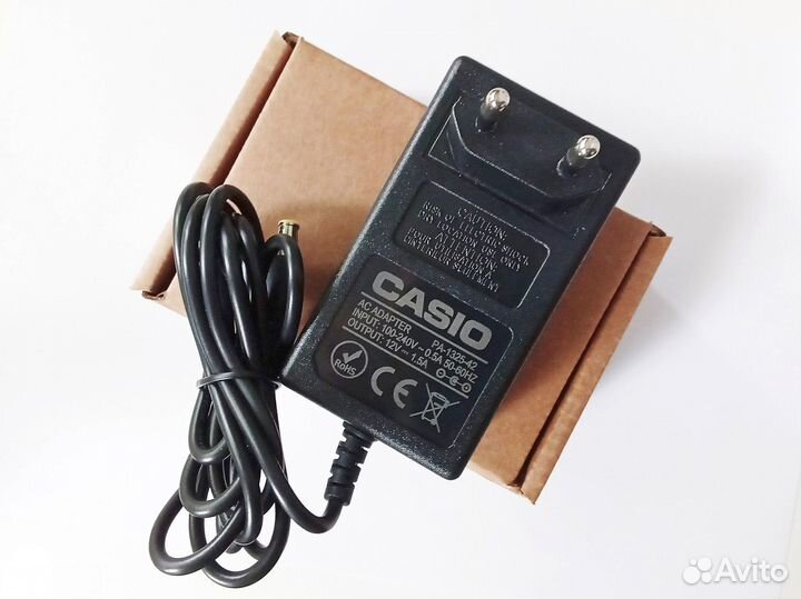 Адаптер питания Casio CTK-6000, CTK-6200, CTK-6250