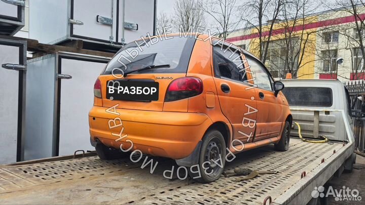 Накладки на двери пороги на Daewoo Matiz best