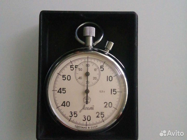 Секундомер СССР агат