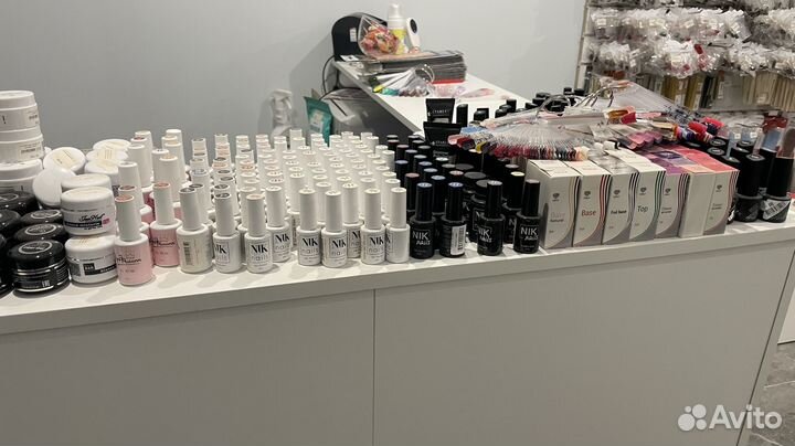 Гель-лак, база, топ для ногтей, фрезы