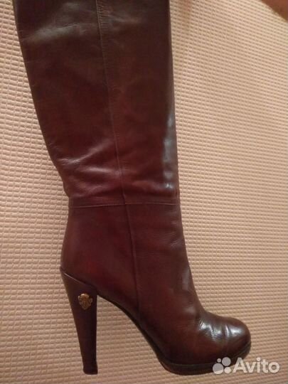 Сапоги осенние gucci