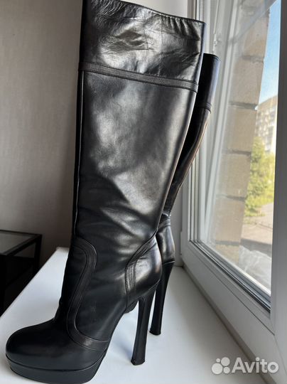 Сапоги женские натуральная кожа 38