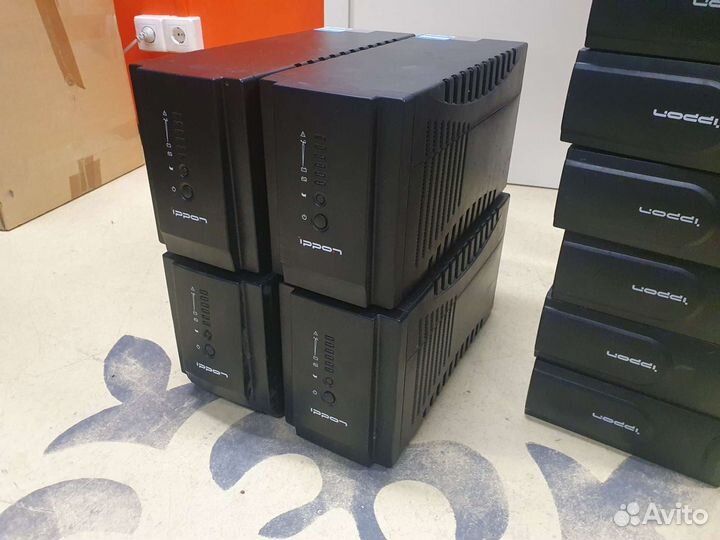 Ибп ippon 2000 + новые батареи много штук