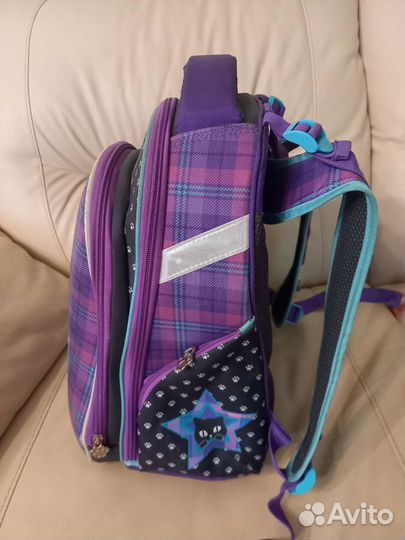 Ранец школьный для девочки + мешок для сменки
