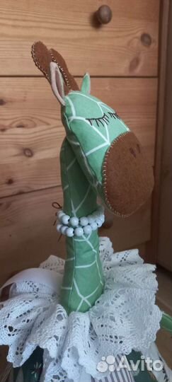 Жирафа. Кукла-грелка на чайник