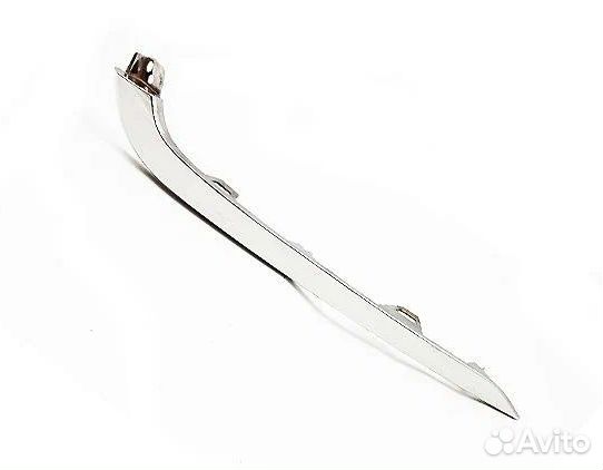 Молдинг переднего бампера Granta Fl хром нижни.лев