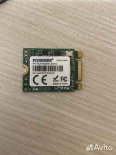 SSD диск NVMe M2 2230 64 gb