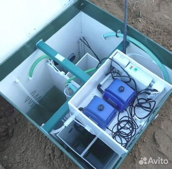 Автономная канализация под ключ. В любой грунт
