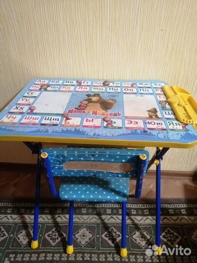 Детский столик и стульчик