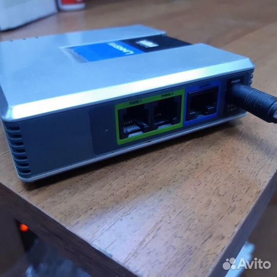 VoIP-шлюз Адаптер для VoIP-телефонии Linksys б/у