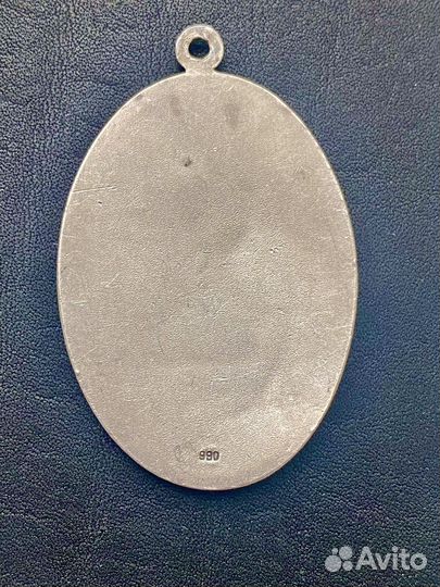 Медальон, жетон, подвес серебро