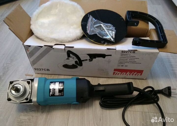 Полировальная машинка для авто в наличии новая