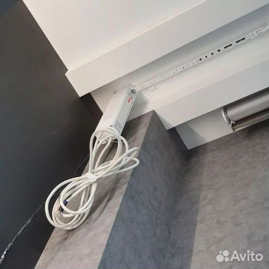 Электрокарниз, римская штора с электроуправлением