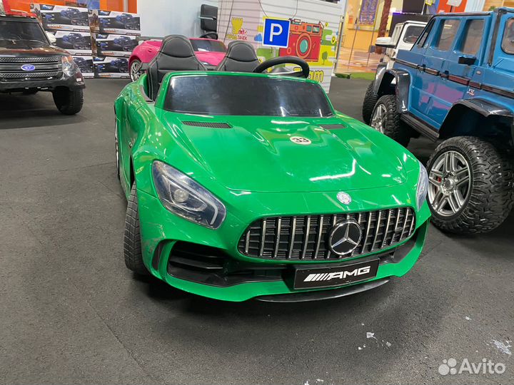 Детский электромобиль бу mersedes gt