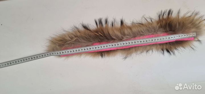 Меховая опушка из енота детская
