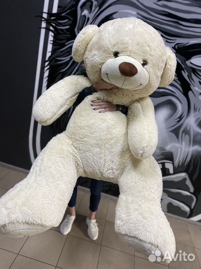 Белый большой медведь