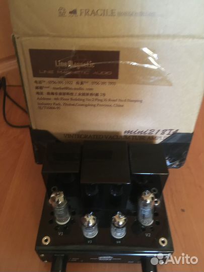 Ламповый усилитель для наушников Line Magnetic 218