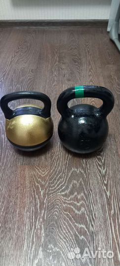 Гиря - 8-12-16 разборная, и 24кг Литая