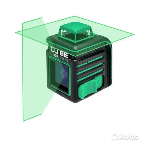 Уровень Лазерный ADA cube 360 green+Дальномер 100