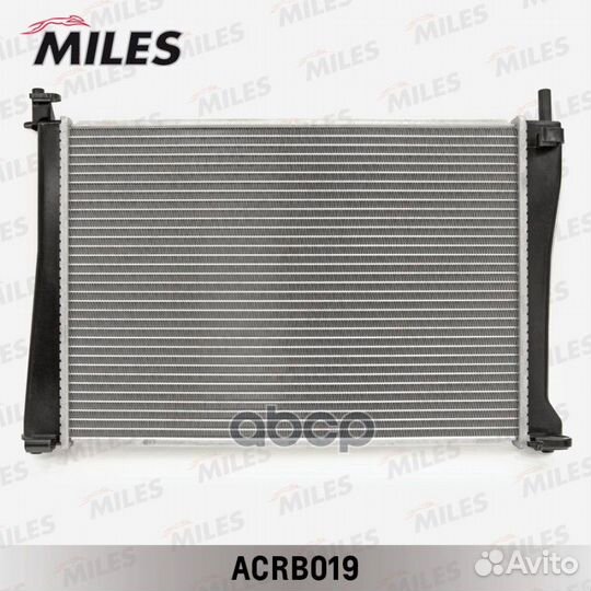 Радиатор, охлаждение двигателя acrb019 Miles
