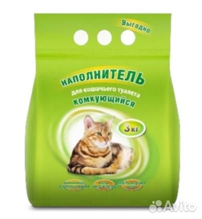 Наполнитель комкующийся для туалета кошек NO name