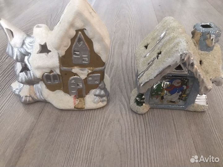 Домики керамика декор