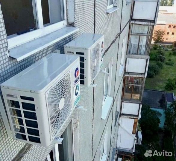Установка кондиционера