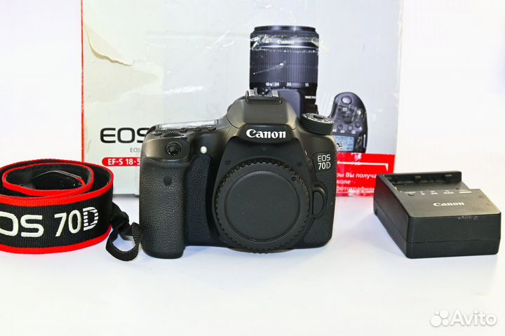 Canon EOS 70D 20.0MP зеркалка body