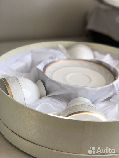 Чайный сервиз коралл