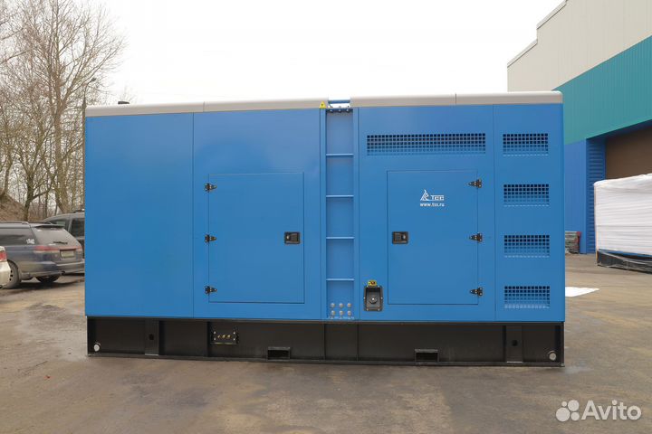 Дизельный генератор 450кВт в кожухе электростанция