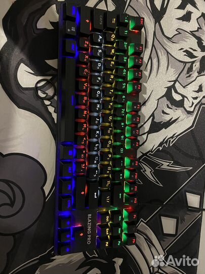 Игровая механическая клавиатура dexp blazing PRO