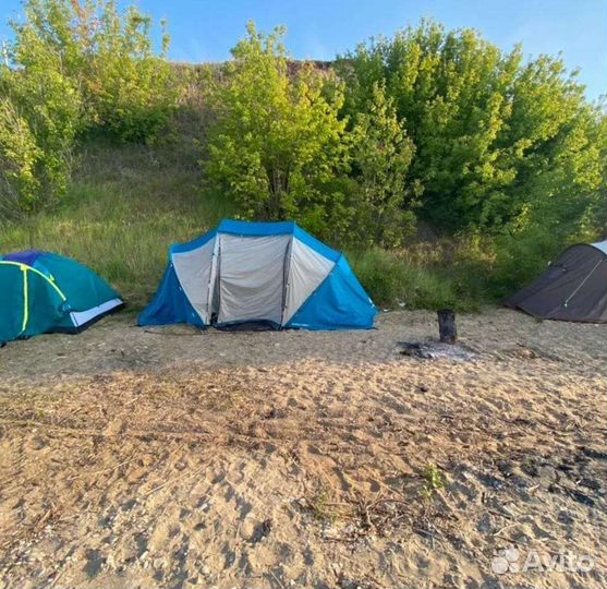 Спальный мешок и палатка в аренду