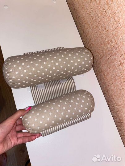 Детская кроватка с маятником и ящиком