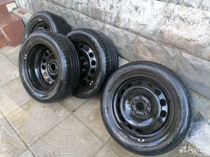 Комплект штатных колёс на шкоду октавия а7