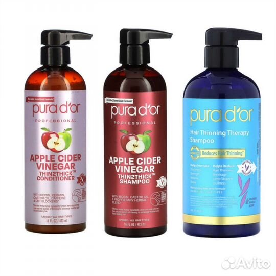 Pura d'or, шампунь