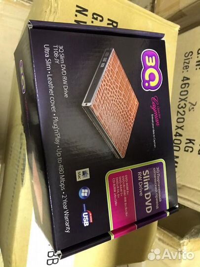 Боксы для DVD приводов 3Q slim DVD RW Drive