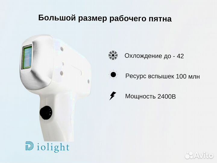 Диодный лазер diolight 2400в с доставкой